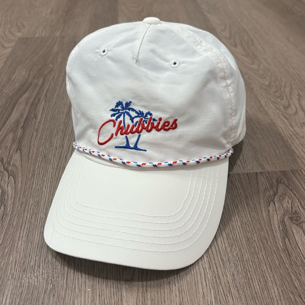 Chubbies The White Nylon Rope Hat Red/White/Blue USA Dad Hat